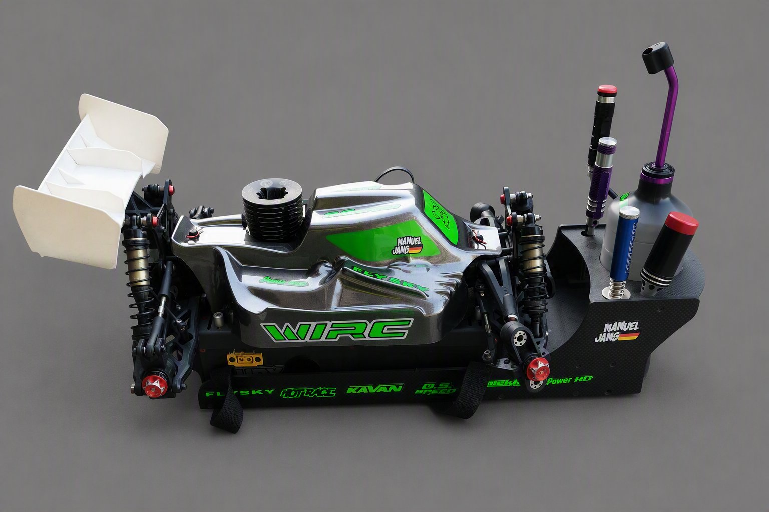 WIRC SBX4, TT 1/8 Nitro, voiture radiocommandée de Manuel Jans, RGMC Teck e.V.